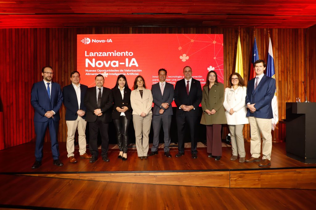 NOVA-IA BUSCA CONVERTIR A CHILE EN UN EXPORTADOR DE “INTELIGENCIA ALIMENTARIA”